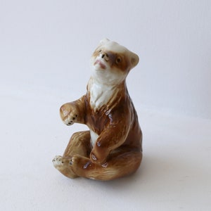 Porcelain figurine Bear ROYAL DUX Czech Republic 1918-1945