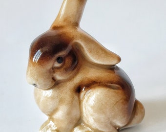 Porzellanfigur Hase Hase Miniatur Carl Scheidig Germany