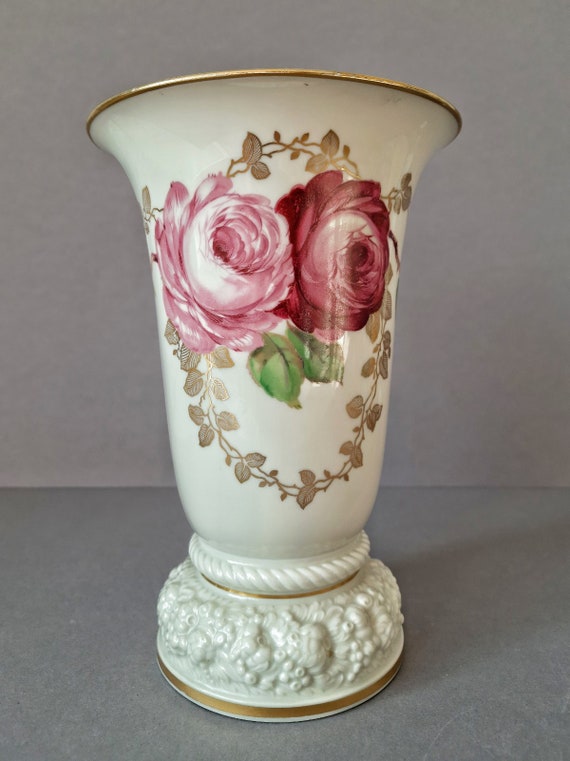 磁器の花瓶 ドイツ ローゼンタール 1926-1929 - Etsy 日本