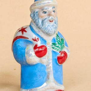 Porzellanfigur Weihnachtsmann Kyiv Experimentelle Keramik und Kunstfabrik der UdSSR
