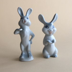 Porcelain figurine Bunny hare rabbit Korosten porcelain factory