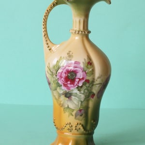 Antike Porzellan Vase Jugendstil XIX Jahrhundert