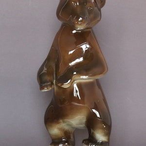 Porzellanfigur Bär Porzellanfabrik Porzellanfabrik UdSSR