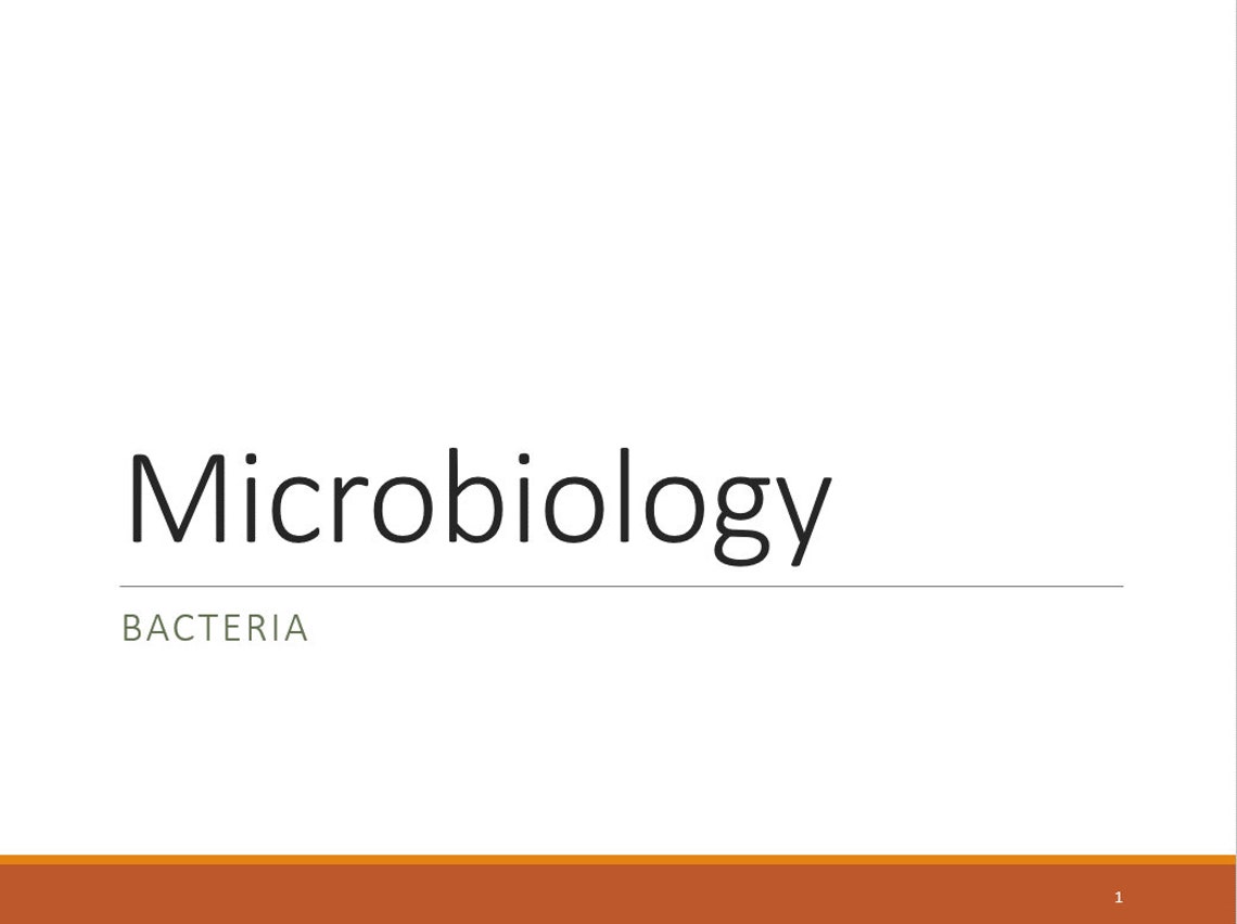 Microbiology Bacteria Notes - Etsy