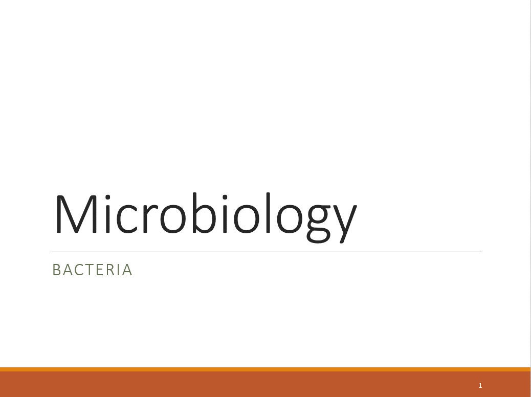 Microbiology Bacteria Notes - Etsy