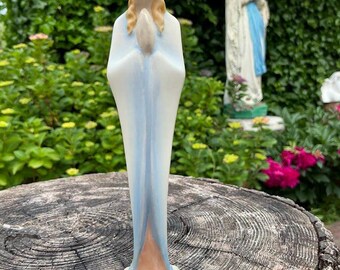 アラバスター製の祈る聖母マリア像 42 cm 白 - Etsy 日本