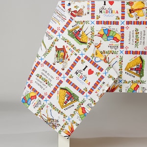 Tradictional Portuguese Tablecloth, Madeira Island Tipical Portuguese Tablecloth, Portuguese tablecloth,