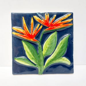 Wanddekoration, Wandkunst, Fliesenwandkunst, Keramik, Fliesen handbemalt, Geschenke für Weihnachten, portugiesische Kunst, Azulejos