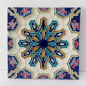 Portugese keramische tegels, kunst aan de muur tegels, keramische tegels handgeschilderd, cadeaus voor kerst, Portugese kunst, Portugese kunst azulejos, keramiek
