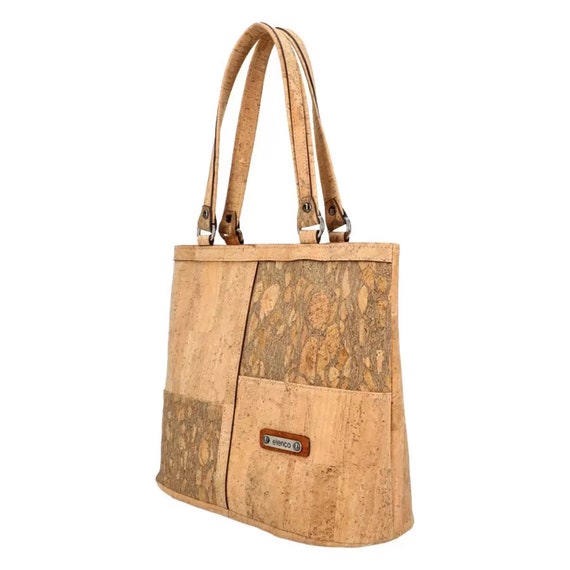 Bolso de corcho puro para mujer Bolso de corcho vegano hecho a mano Bolso de corcho 100 portugues Regalo para ella Bolso de corcho Regalo para mujer Etsy Espana
