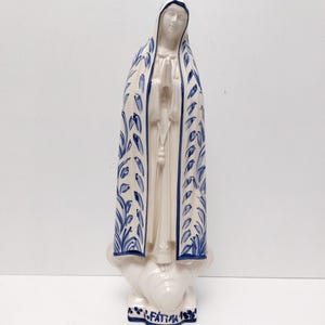 Estatua de Nuestra Señora de Fátima, Nuestra Señora de Fátima, Virgen María, Regalo de Navidad original, Regalos católicos