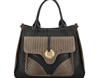 Genuine Leather Handbag, Women's handbag, Gift for women, Leather Bag for Women, Handmade leather bag