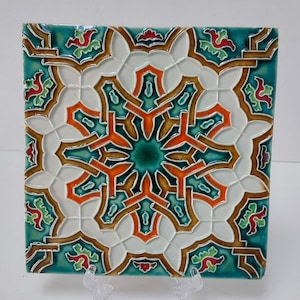 Portugese keramische tegels, kunst aan de muur tegels, keramische tegels handgeschilderd, cadeaus voor kerst, Portugese kunst, Portugese kunst azulejos, keramiek