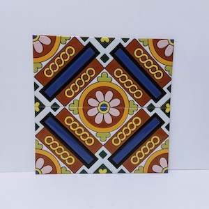 Decorative Tile Wall Art, Decorative Tiles, Decorative mural tiles, Art Ceramic Tile Mural, Decorative Tiles Hand Painted - 2 pieces 11&quot;*11&quot;