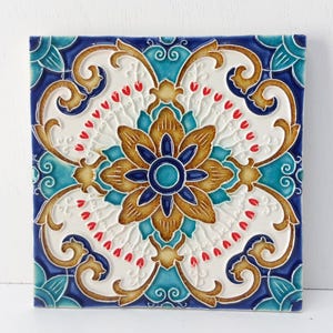 Portugese keramische tegels, kunst aan de muur tegels, keramische tegels handgeschilderd, cadeaus voor kerst, Portugese kunst, Portugese kunst azulejos, keramiek