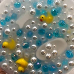 Bath Time Bubbles Silicone Picking Pad for Skin Picking, Dermatillomania, Picking Fidget, Picking Toy, Anxiety Relief, Fidget Picker