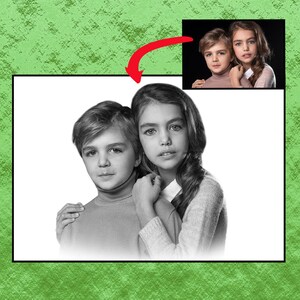 add deceased love one to photo , add love one persone, Halloween gift portrait , chiristmas gift portrait, add a dead , family portrait,gift