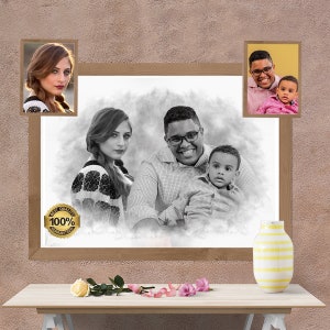 Add love one, Add love one to a photo, Christmas gift deceased, Loved one portrait, Add loved one portrait, Add deceased love one photo,
