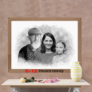 Love one portrait, Deceased love one photo, Add deceased love one to photo, Add a dead, portraitgift, painting add love one, Halloween gift