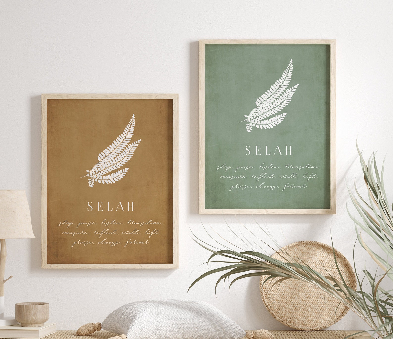 SELAH Poster Selah Hebrew Definition Printable Selah Etsy