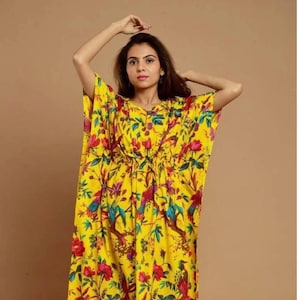 Caftan dress, Plus size caftan, Kaftan dress, Kimono, Cotton Caftan, Cotton Kaftan, Kaftan maxi dress, Long Caftan, Maxi dress, Cape dress