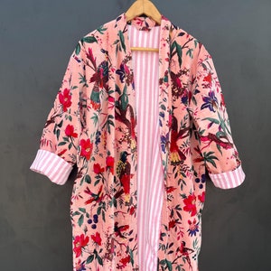Velvet Kimono Robes, Morning Tea Velvet Coat, Bridesmaid Robe, Women Wear Cotton Velvet robe, Velvet Jacket, Bridal Robe