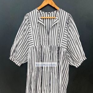 Floral Block Print Kyra Midi Dress Mini Dress For Women Summer Dress Perfect Gift For Your Loved Ones Gift for her Gift for Mom