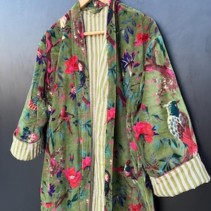 Velvet Kimono Robes, Morning Tea Velvet Coat, Bridesmaid Robe, Women Wear Cotton Velvet robe, Velvet Jacket, Bridal Robe