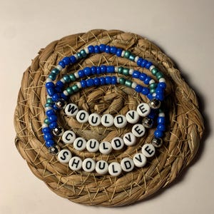 Would’ve, Could’ve, Should’ve bracelet collection