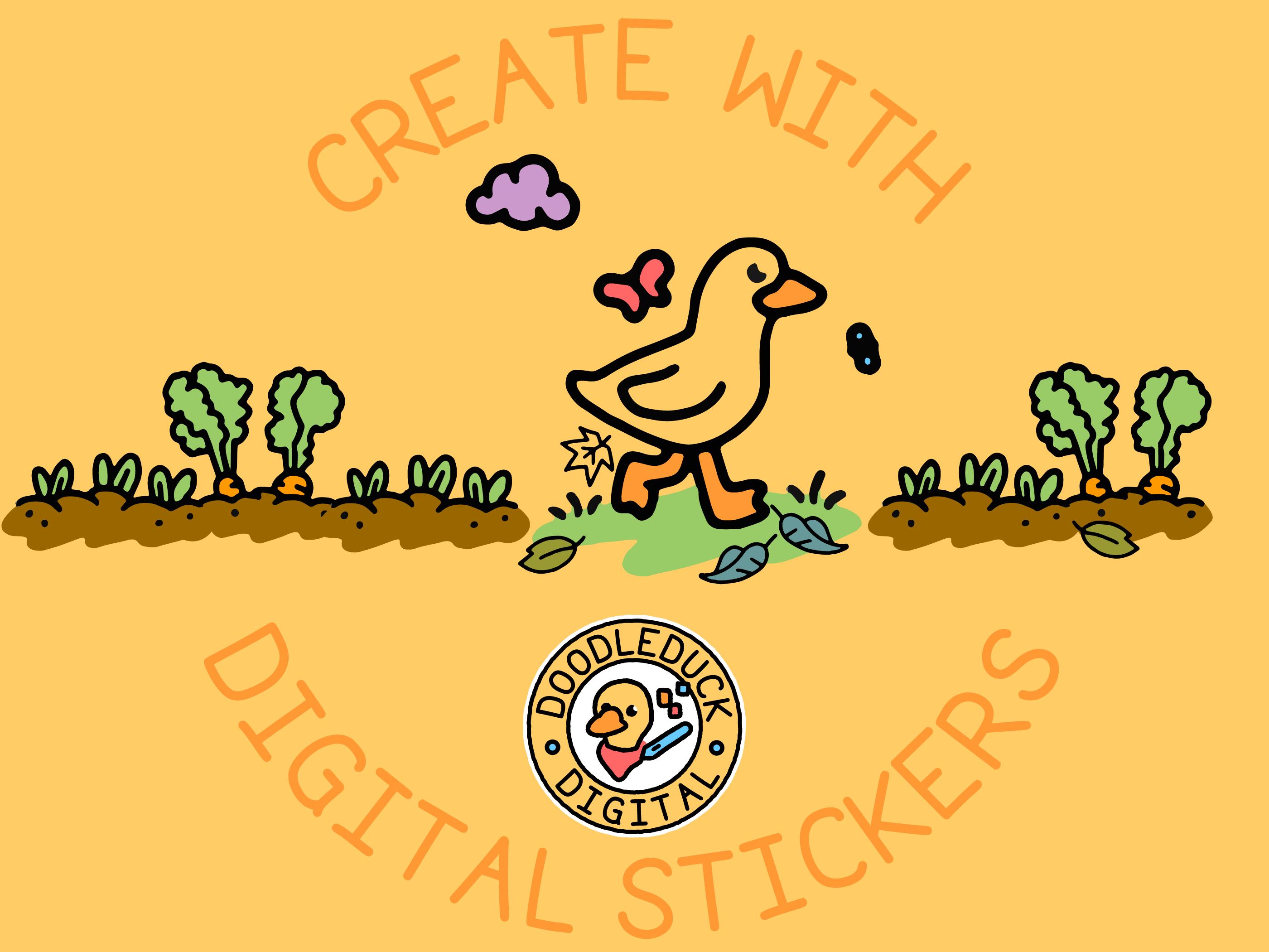 Floaty Flock Digital Stickers for Everyday Planning | Individual Pngs ...