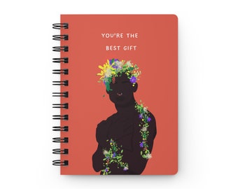 Carnet You're The Gift en terre cuite