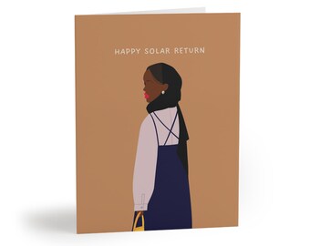 Happy Solar Return Cards in Camel