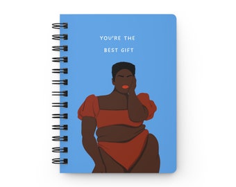 You're The Gift Journal in Blue Koi