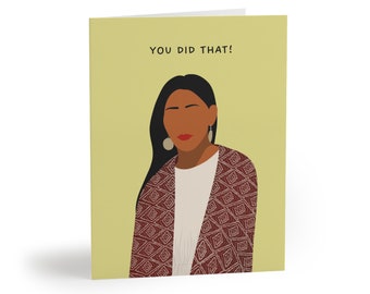 You Did That! Cards in Lime Zest (8 pcs)