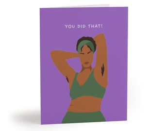 You Did That! Cards in Light Plum (8 pcs)