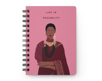Live In Possibility Journal in Rosé