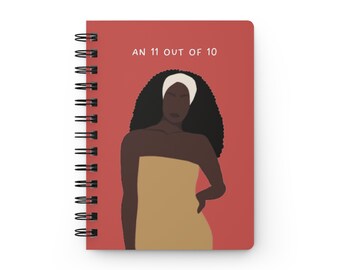 11 Out of 10 Journal in Burnt Rouge