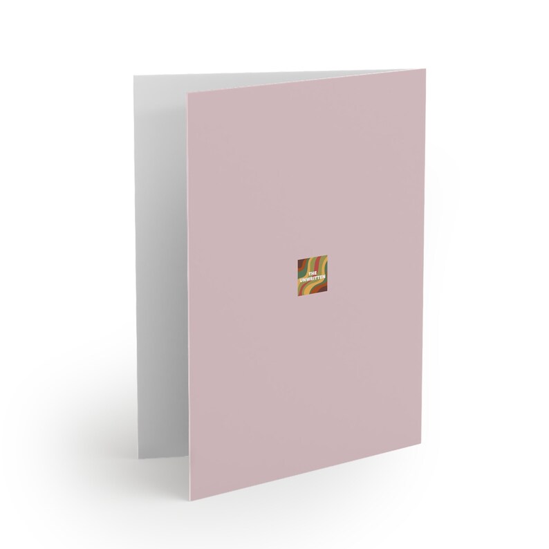 Happy Solar Return Cards in Dusty Pink 8 pack image 3