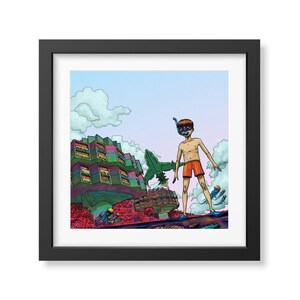Airport Liqueurs - Art Print - Album Artwork - Music - Strange Landscape