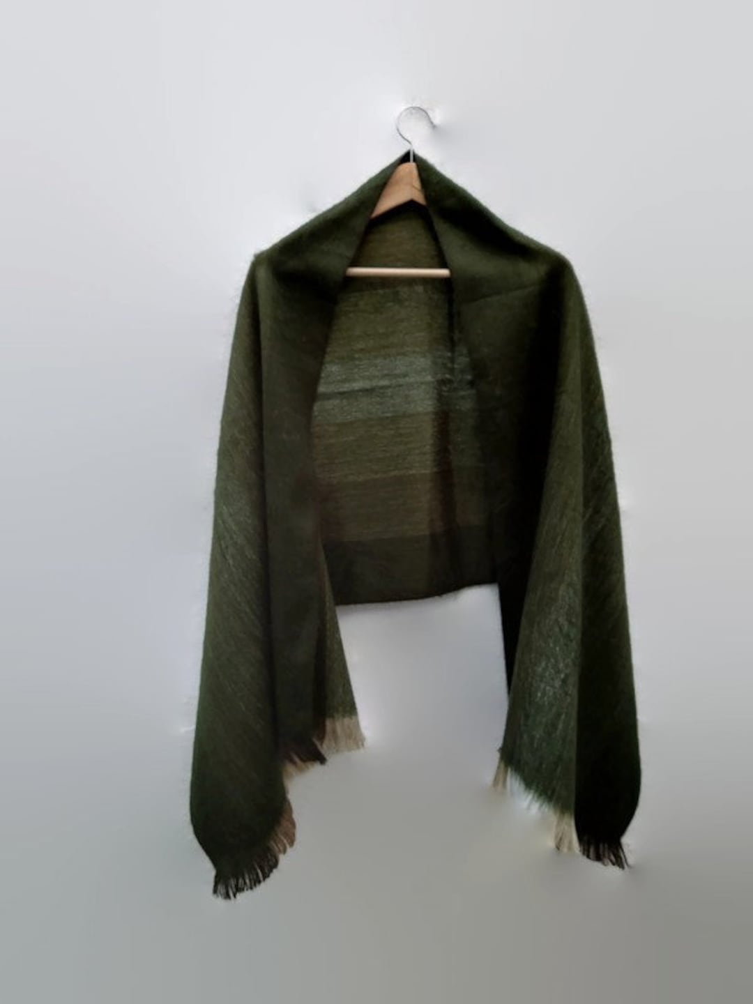 jade green shawl