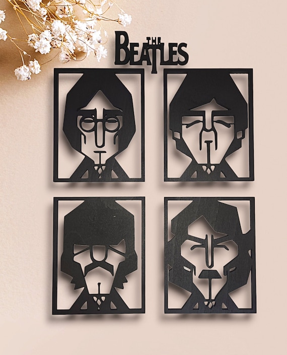 The Beatles, Beatles wall art, Pop wall art, 60's wall art, Beatles collectible, Paul McCartney, John Lennon, Beatles memorabilia, wall art