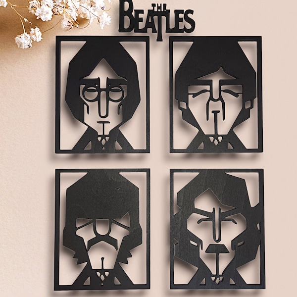 The Beatles, Beatles wall art, Pop wall art, 60's wall art, Beatles collectible, Paul McCartney, John Lennon, Beatles memorabilia, wall art