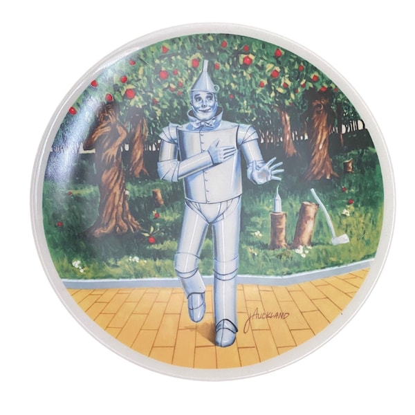 Vintage Knowles collector plate “If I Only Had a Heart” third issue in the MGM Wizard of Oz series