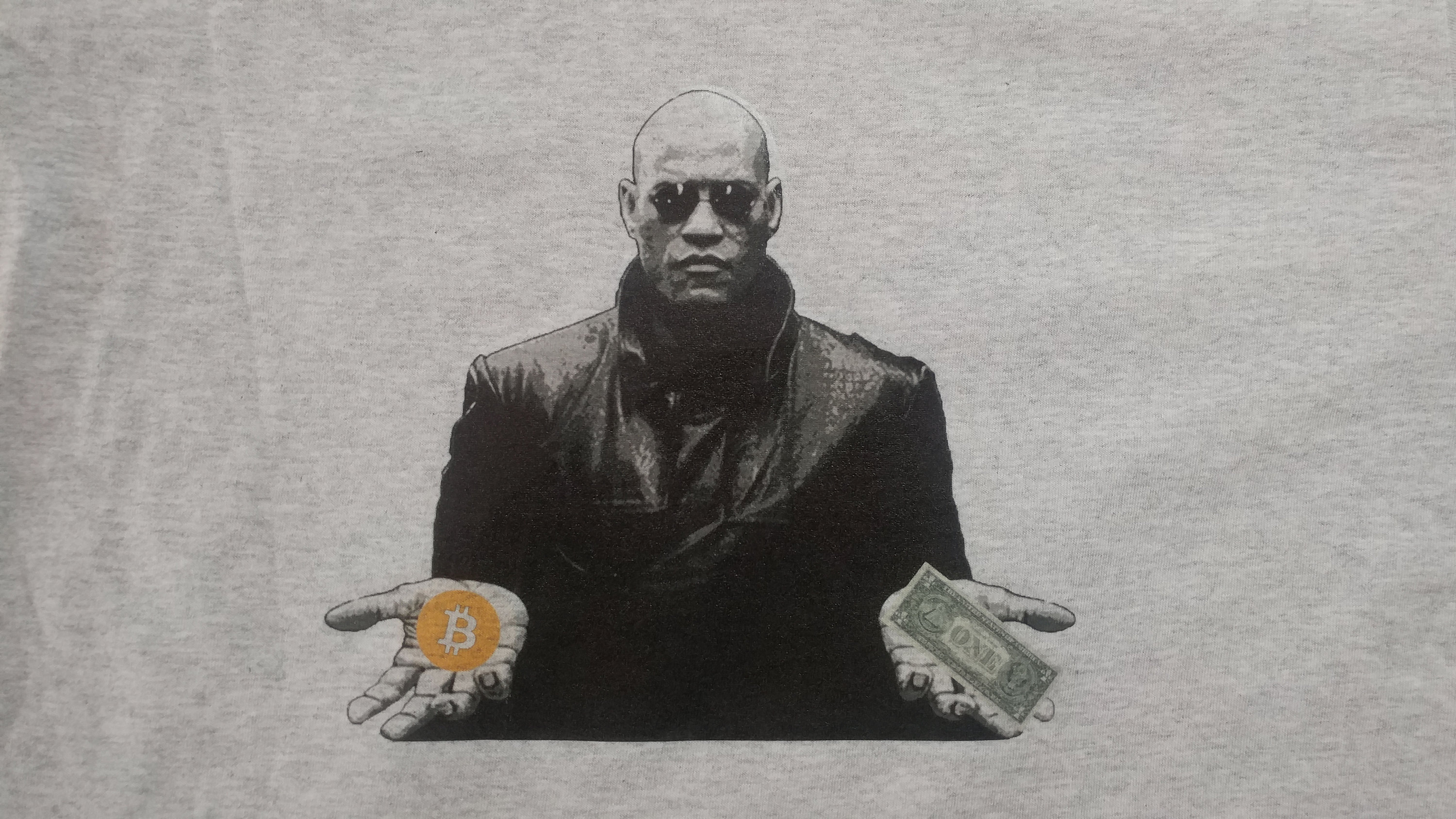 Krypto Shirt - Morpheus - BTC Dollar - Bitcoin Oder US Dollar - Orange Pill  Matrix - Etsy