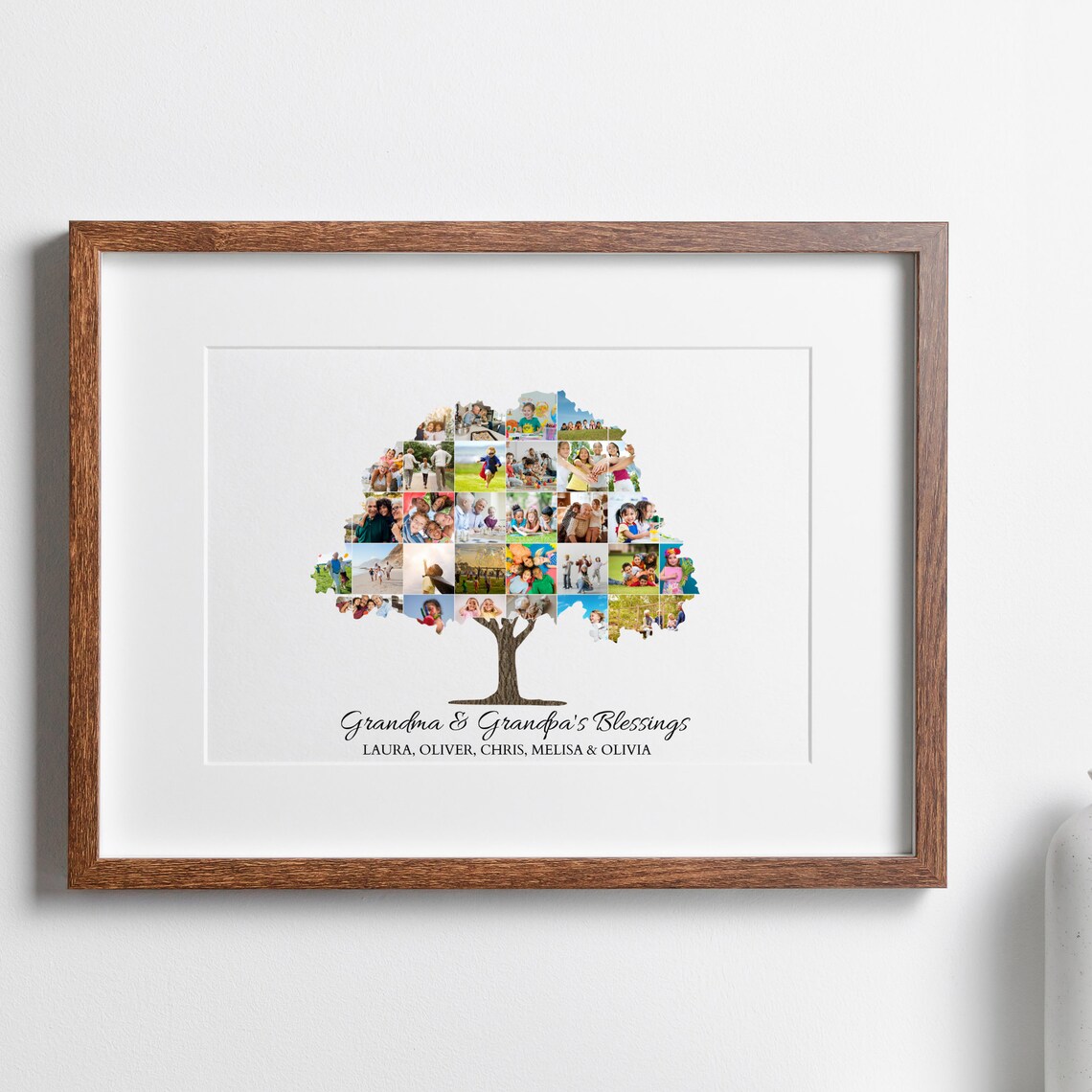 Custom Photo Collage Template Printable 31 Pictures Collage for ...