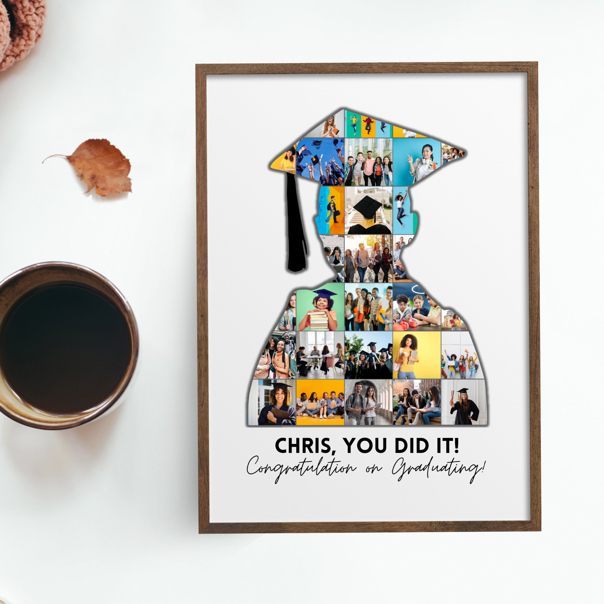 Custom Graduation Photo Collage Template 29 Pictures Collage Etsy