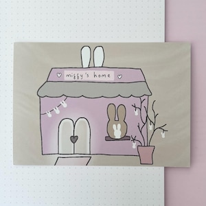 Impression de la maison de miffy