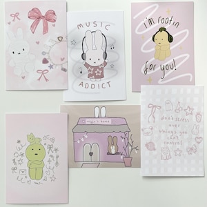 Conjunto de estampados de Miffy y Smiski