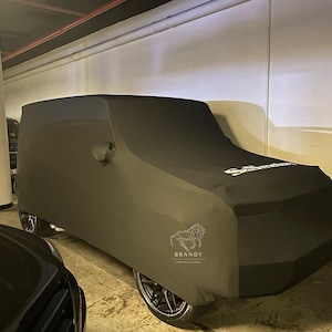 Brandy Premium Bezug - Für Mercedes G63 Seidensamt Car-Cover (Soft Brandy)
