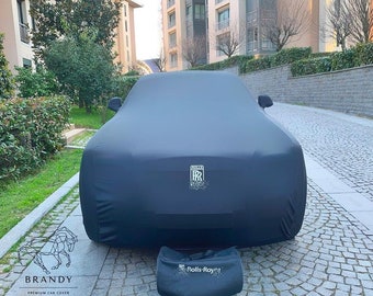 Brandy Premium Cover - For Rollss Roycee Ghost Silk & Vetlvet Car Cover (Soft Brandy)